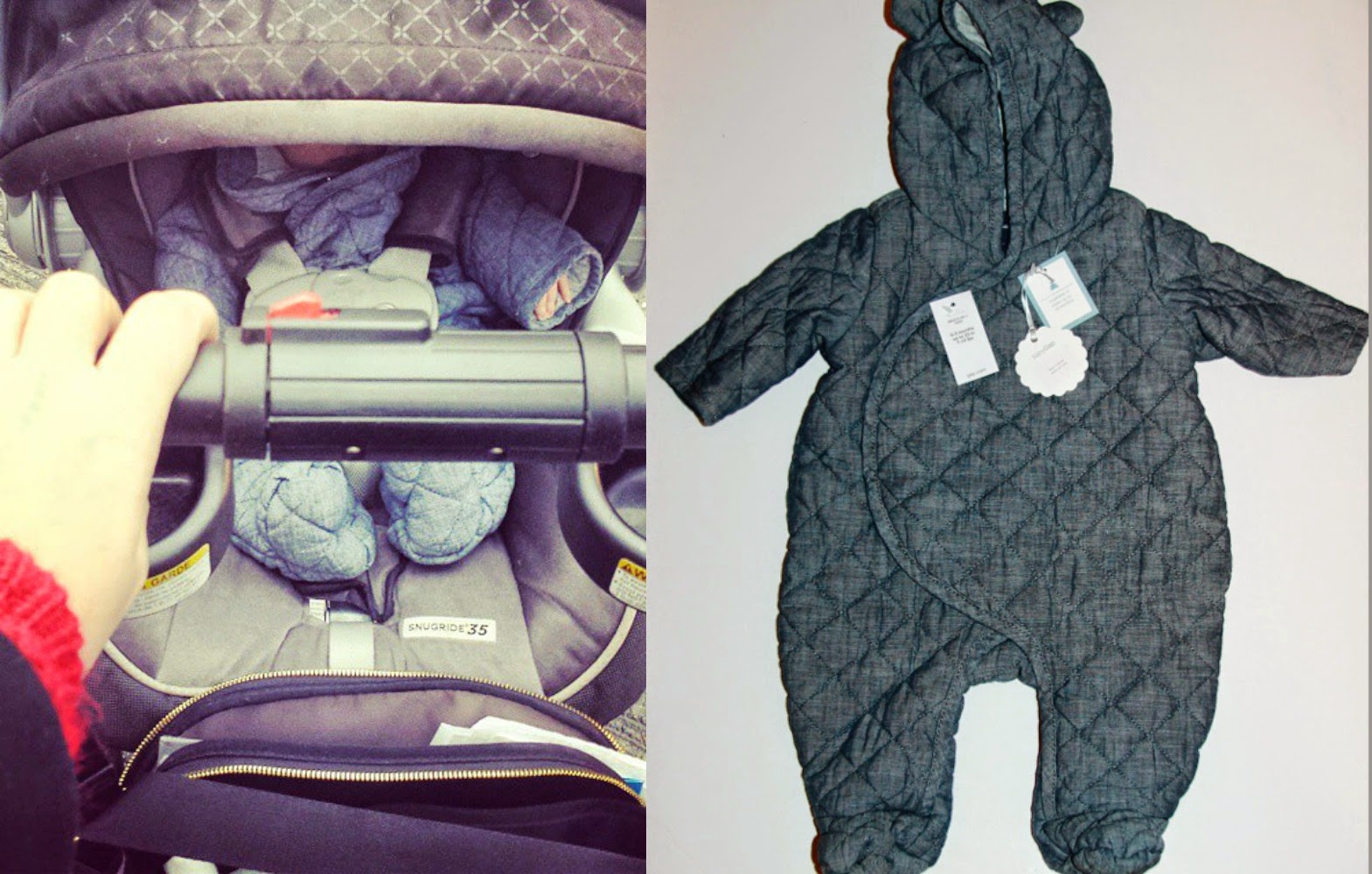 GAP Baby Quilted Bear Suit Review