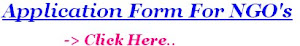 NGO Application Form