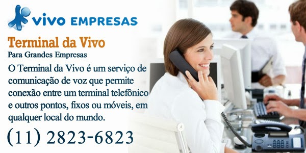 O Terminal da Vivo é um serviço de comunicação de voz que permite conexão entre um terminal telefônico e outros pontos, fixos ou móveis, em qualquer local do mundo.