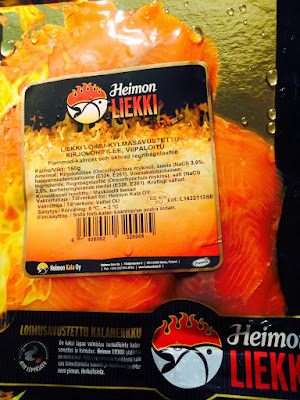 Finnish flame smoked salmon 