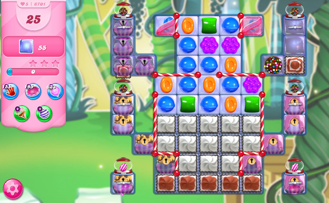 Candy Crush Saga level 6701