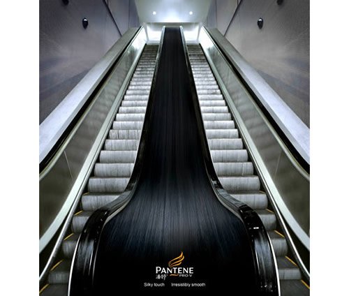 Pantene - Iklan stiker kreatif