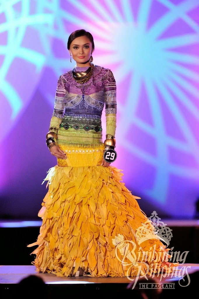 Binibining Pilipinas 2014 Candidates in their National Costumes