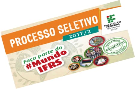  Processo Seletivo 2017/2 IFRS