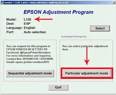 How to Reset Epson L120 Printer with blinking mark