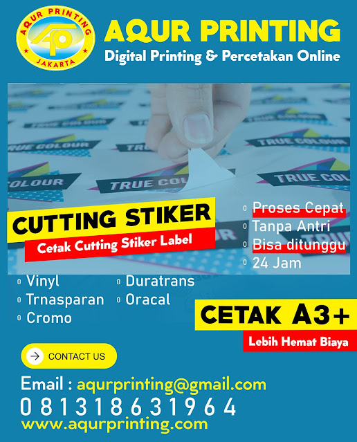 Cutting Stiker di Rawamangun Jakarta Timur