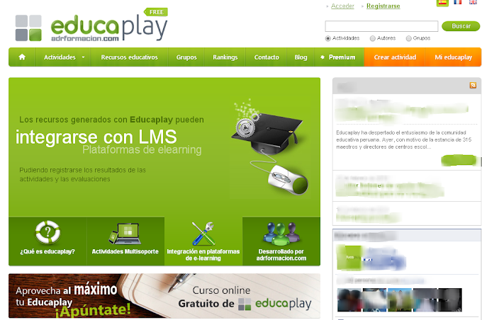 Disfruta realizando actividades académicas multimedia con EducaPlay