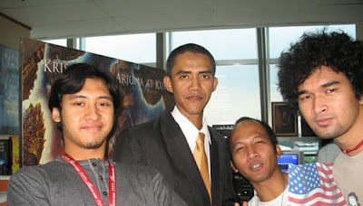 Obama`s Duplicate,Ilham,Indonesia