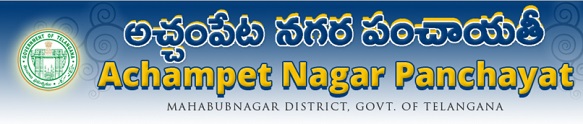 Achampet Nagar Panchayat Election 2016 Result