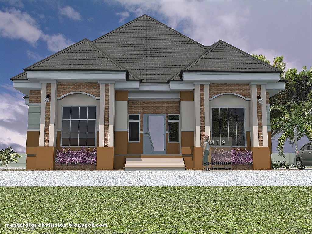 3 Bedroom Bungalow Modern and contemporary Nigerian 