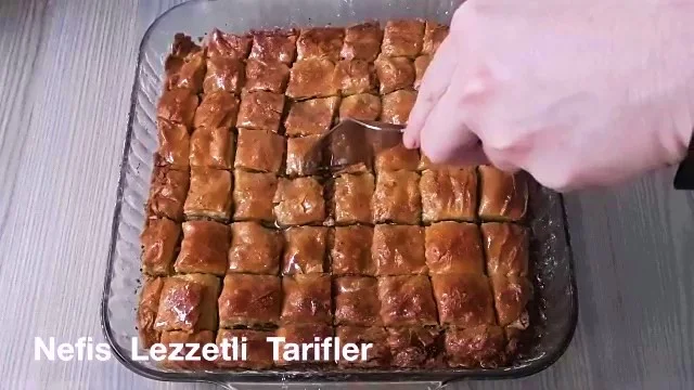 çıtır çıtır su baklavası