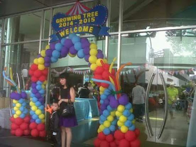 Balon welcome, Gate balon, dekorasi balon