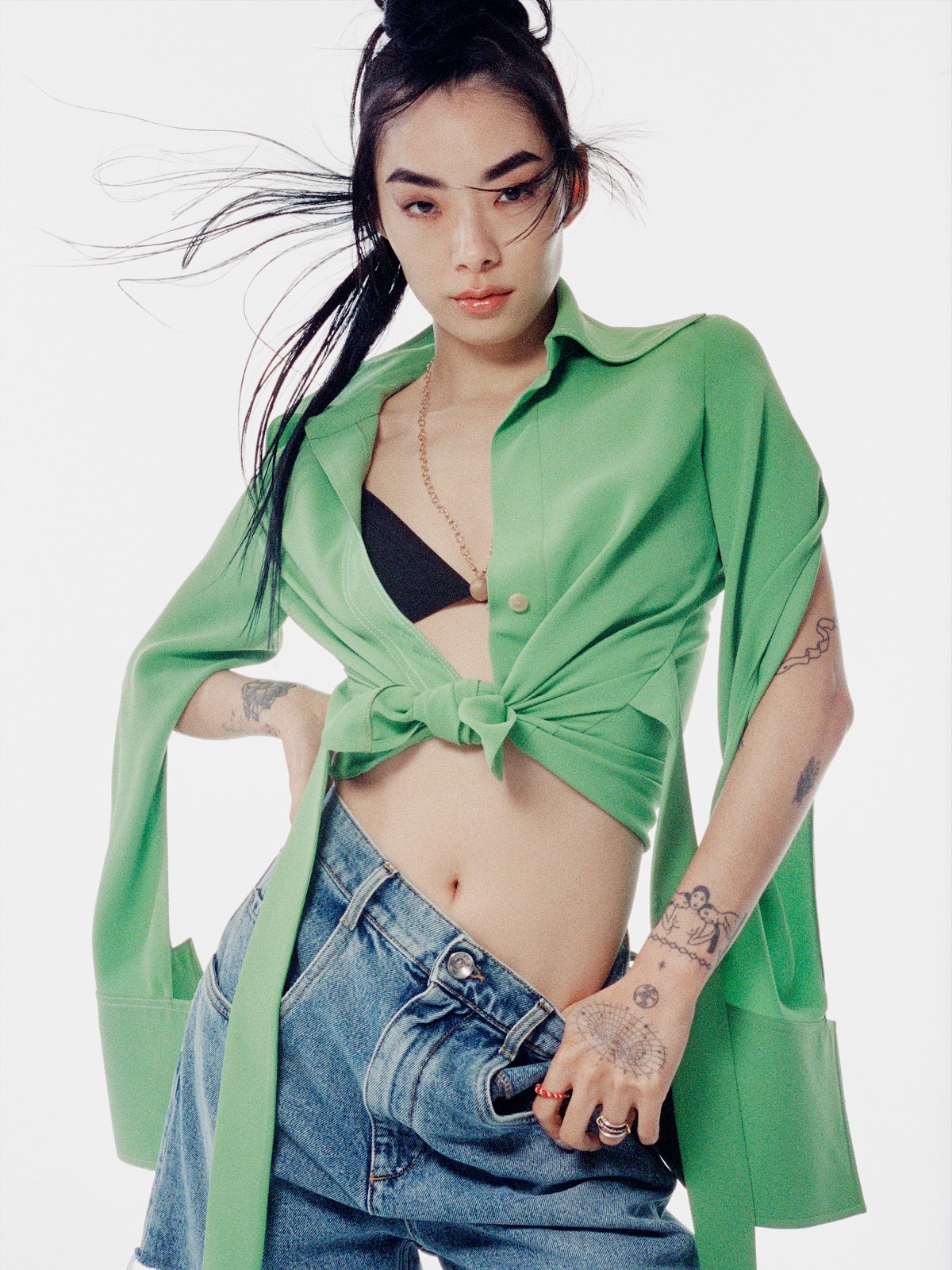 Rina Sawayama in Porter Edit 13th June 2022 by Jon Ervin