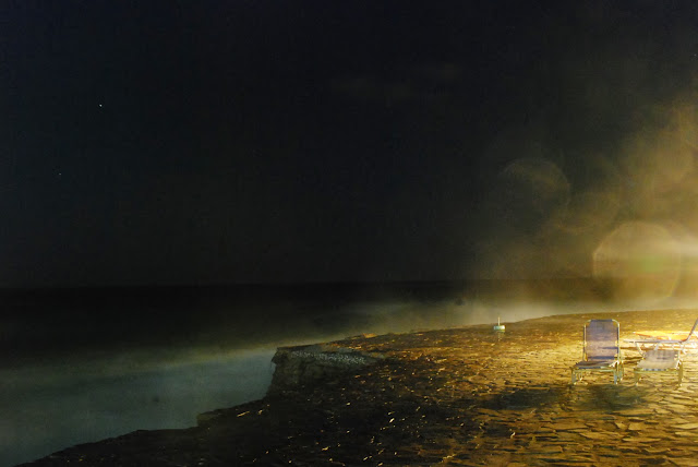 Ночное море, Херсонисос, Крит. Sea ​​at night Hersonissos, Crete