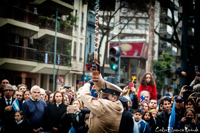 Un momento del Desfile del Bicentenario de la Independencia.