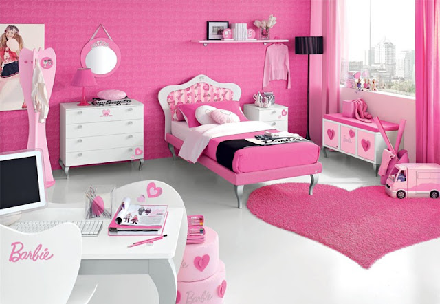 desain interior pink