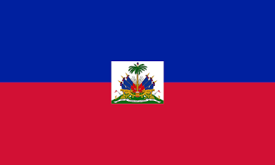 Logo Gambar Bendera Negara Haiti PNG JPG ukuran 400 px