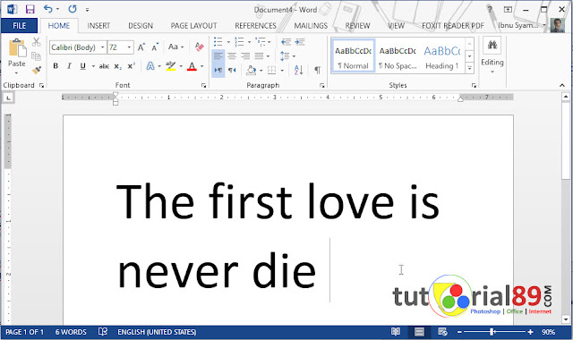 Cara mudah mencari sinonim kata di Microsoft word