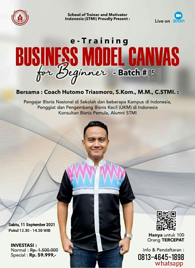 Certified Business Model Canvas Batch 5
