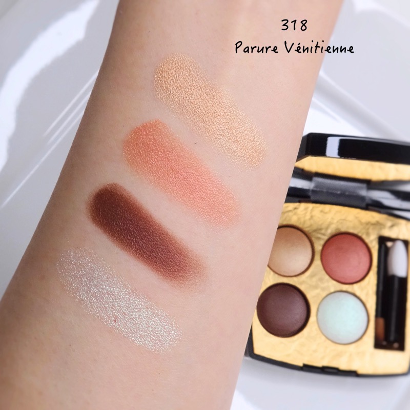 Chanel Fall 2023 Byzance Eyeshadows Review Swatches