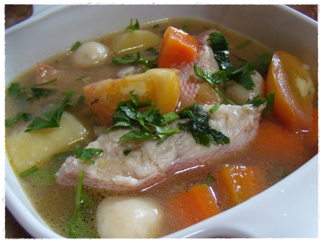 Masakan Ikan: Resep Sup Ikan SALMON