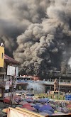 Breaking: Kejetia Market Burns In High Flames