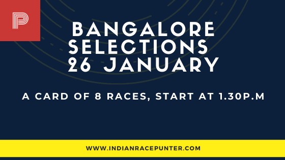 Bangalore Race Selections 26 January