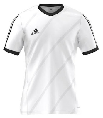 Desain Jersey Futsal Adidas Warna Putih Hitam Elegan
