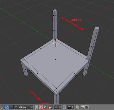 Cara Membuat Objek Kursi 3D pada Software Blender untuk Pemula