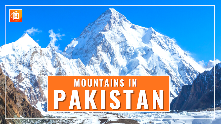 Snow covering mountain in Pakistan named K2 ( world 2nd hugest mountain ) for Mountains in Pakistan Guide by Travelling Hopper