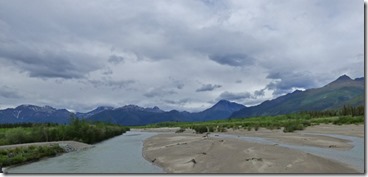 Water along Glenn Highway, Alaska