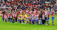 REAL SPORTING DE GIJÓN - Gijón, Asturias, España - Temporada 2015-16 -  Cuéllar, Isma, Luis Hernández, Jony, Jorge Meré, Carmona, Halilovic, Cases, Sanabria, Lora y Sergio Álvarez - SPORTING DE GIJÓN 2 (Carmona y Jony) S. D. EIBAR 0 - 29/04/2016 - Liga de 1ª División, jornada 36 - Gijón, Asturias, estadio El Molinón