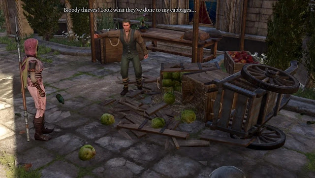 Cabbage Merchant reference in Baldur's Gate 3