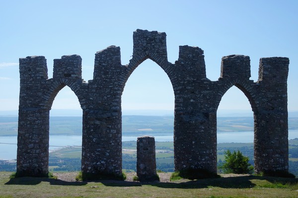 écosse north coast 500 road trip rando alness fyrish monument