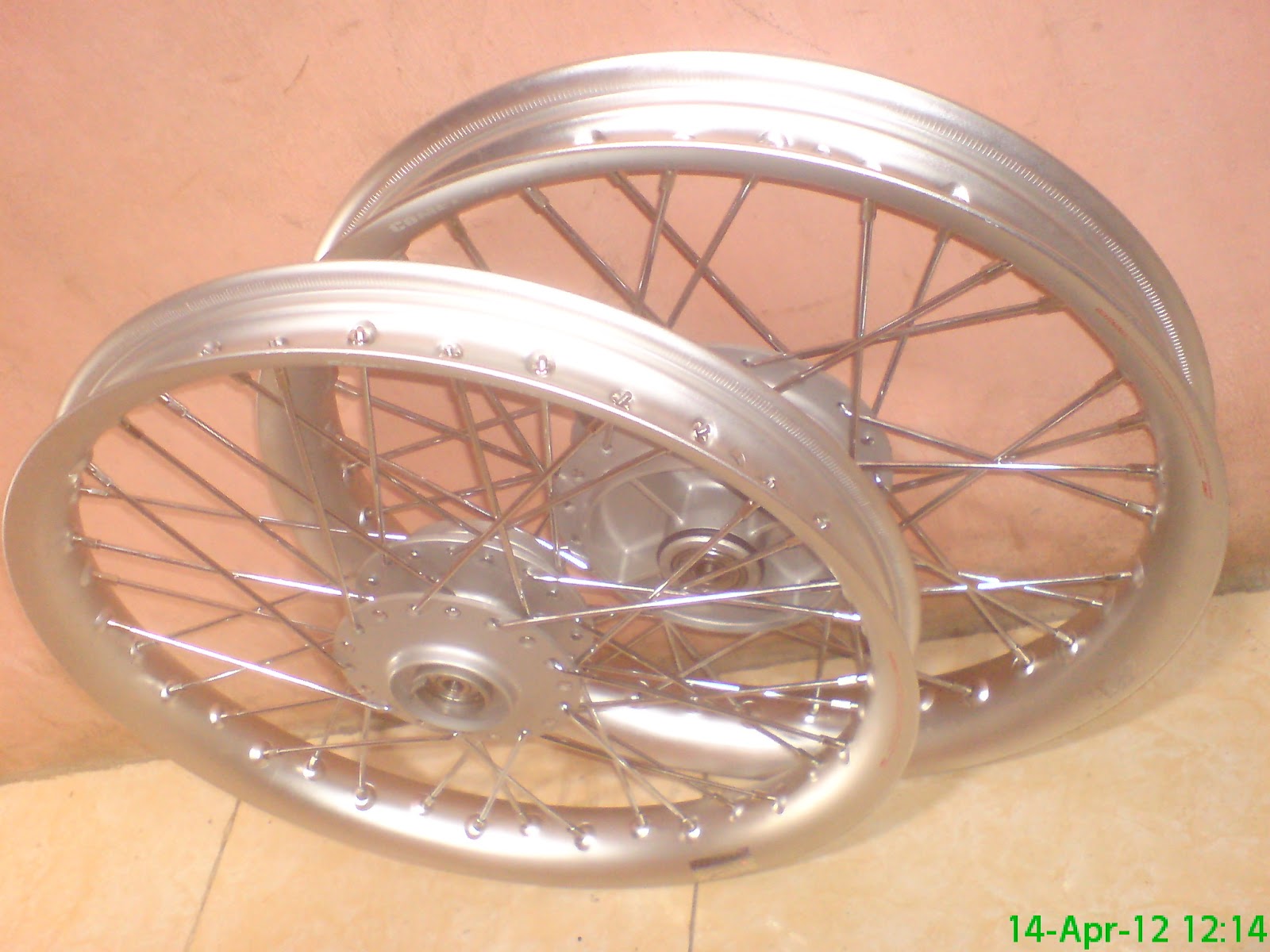 Velg TDR Silver untuk Vixion  Velg Motor Murah