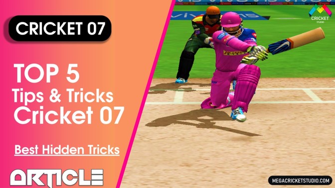 Top 5 Tips Hacks Tricks for EA Cricket 07