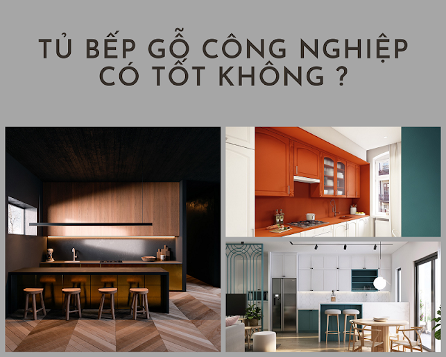 Muôn vàn câu hỏi xoay quanh tủ bếp gỗ công nghiệp có tốt không ?