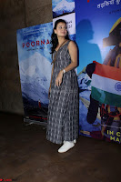 Dia Mirza with Star Cast of MOvie Poorna (5) Red Carpet of Special Screening of Movie Poorna ~ .JPG