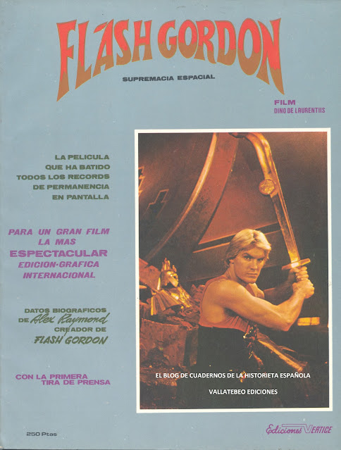 Flash Gordon. Ediciones Vértice, 1980