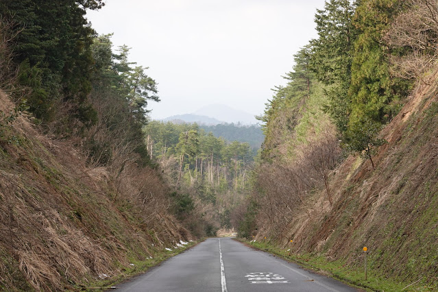 鳥取県米子市淀江町本宮 稲吉本宮線の農道