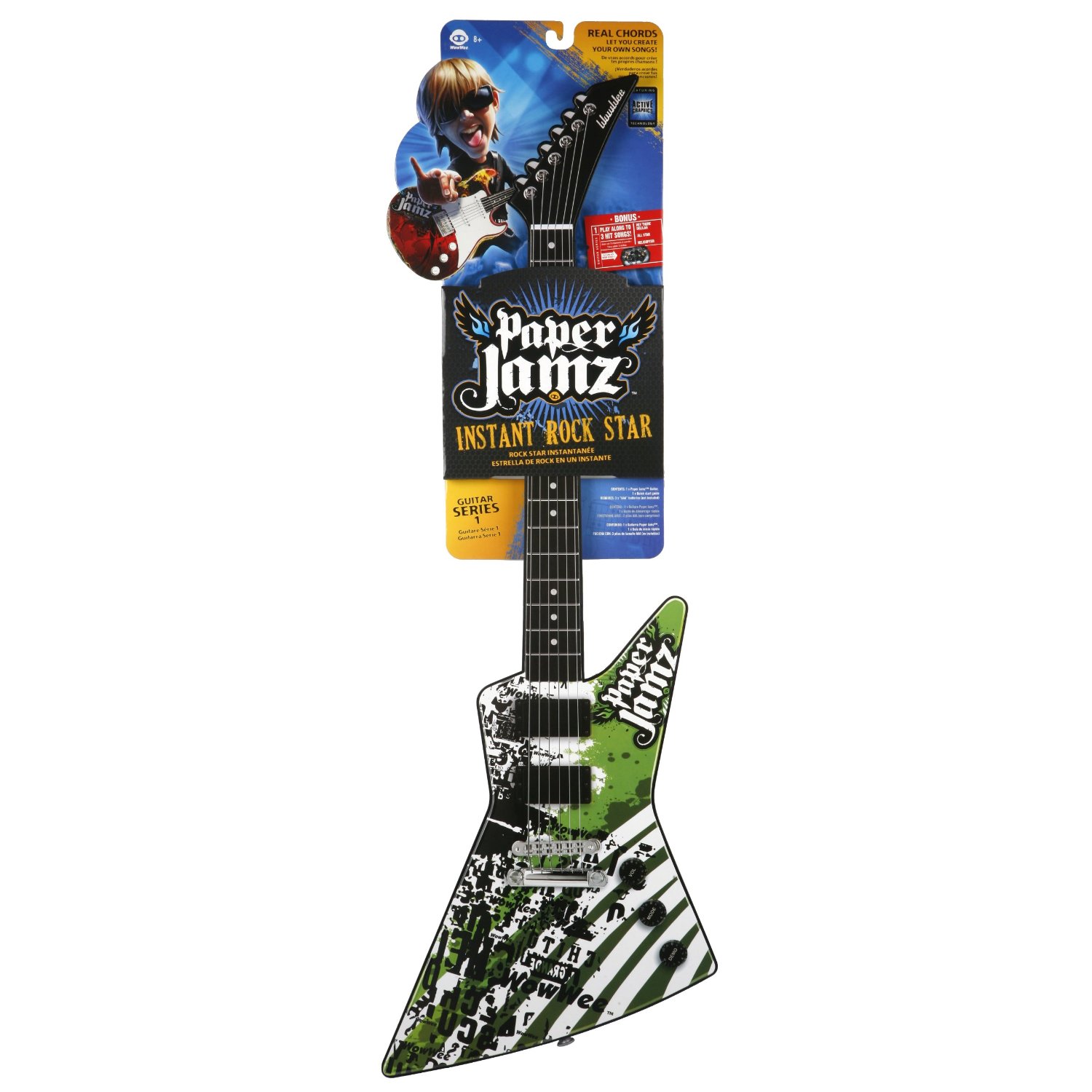 su amplificador: Paper Jamz Amplifier, Style 2 tambien en Walmart