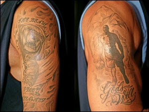 Carlos Boozer by him Tattoos