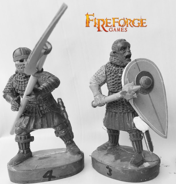 Fireforge Games: New Plastic Medieval Scandinavian Infantry