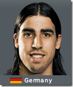 Sami Khedira in Football Manager 2010