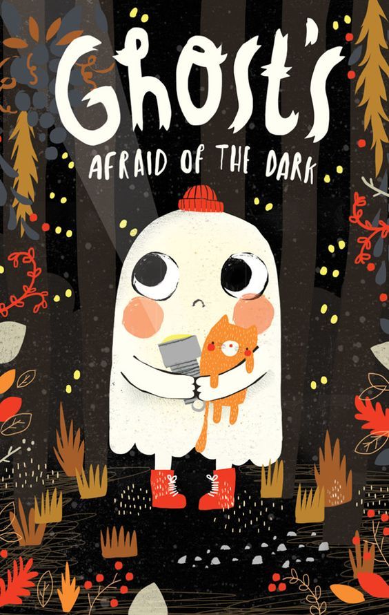 Story Book Ghost's Afraid of the Dark
