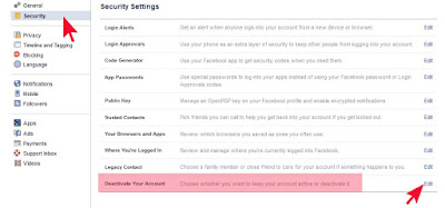 Di blog kali ini saya ingin memperlihatkan tutorial  Mau Tau? Cara Menonaktifkan / Deactivate Akun Facebook Sementara