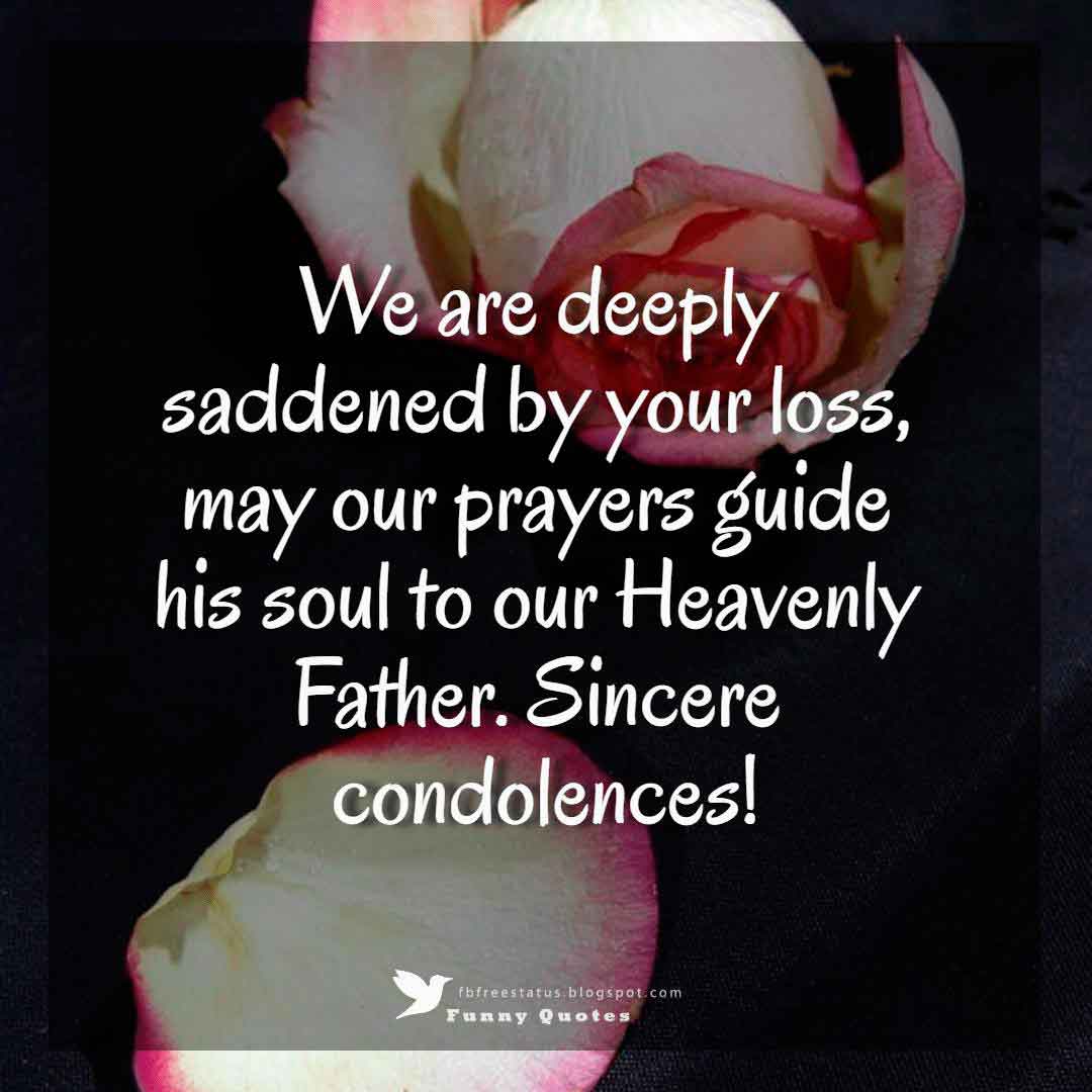 Condolence Message for Loss of Father