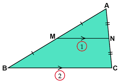 三角形の中点連結定理