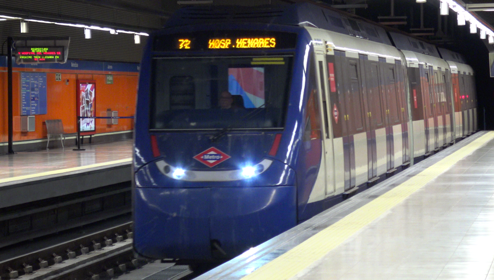 La línea 7 del Metro de Madrid, una construcción de ...