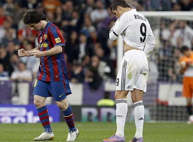 messi and ronaldo. messi and ronaldo. as Messi